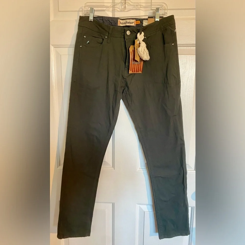 Tailor Vintage Stretch Jeans in Dark Shadow